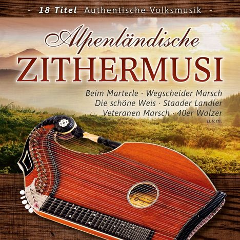 Alpenländische Zithermusi, CD