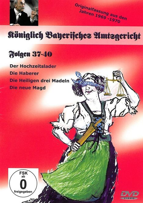 Königlich Bayerisches Amtsgericht Folgen 37-40, DVD