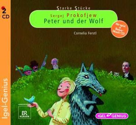 Starke Stücke für Kinder:Prokofieff - Peter und der Wolf, 2 CDs