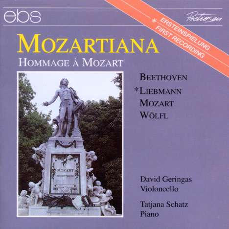 David Geringas - Mozartiana, CD