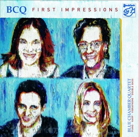 Blue Chamber Quartet (Klavier,Harfe,Vibraphon,Kontrabass), Super Audio CD