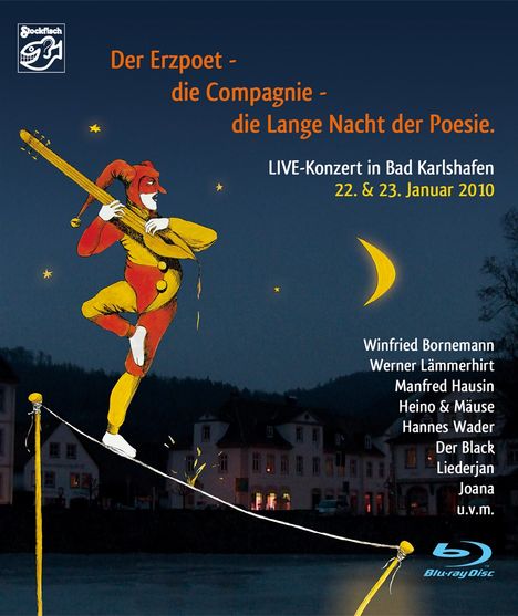 Lange Nacht der Poesie 2010, Blu-ray Disc