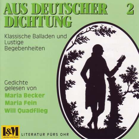 Aus deutscher Dichtung Vol.2, CD