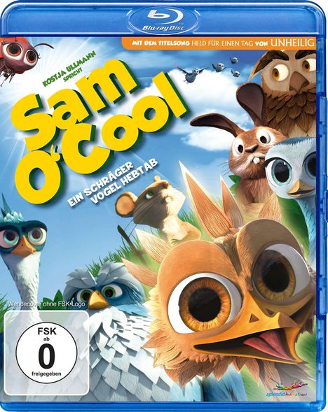 Sam O'Cool - Ein schräger Vogel hebt ab! (Blu-ray), Blu-ray Disc
