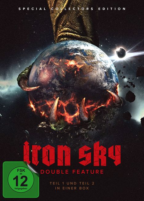 Iron Sky 1 &amp; 2, 2 DVDs
