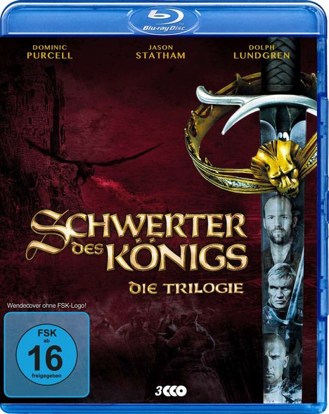 Schwerter des Königs - Die Trilogie (Blu-ray), 3 Blu-ray Discs