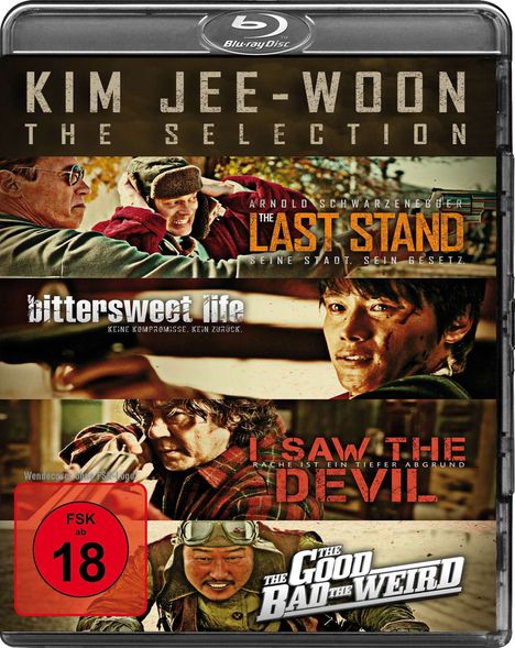 Kim Jee-Woon: The Selection (Blu-ray), 4 Blu-ray Discs