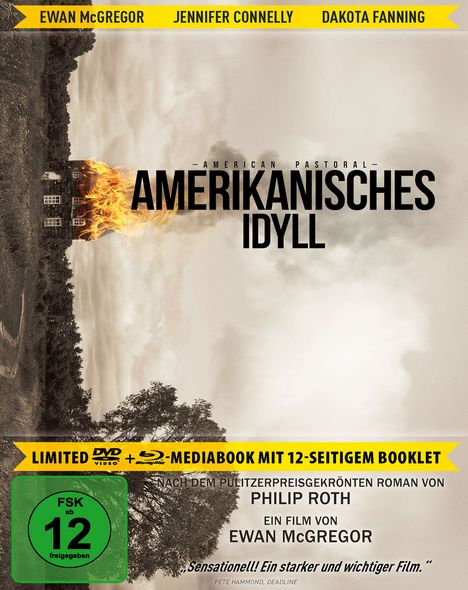 Amerikanisches Idyll (Blu-ray &amp; DVD im Mediabook), 1 Blu-ray Disc und 1 DVD