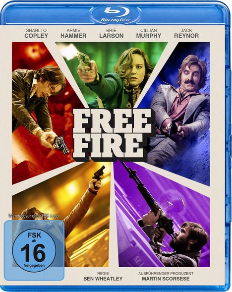 Free Fire (Blu-ray), Blu-ray Disc