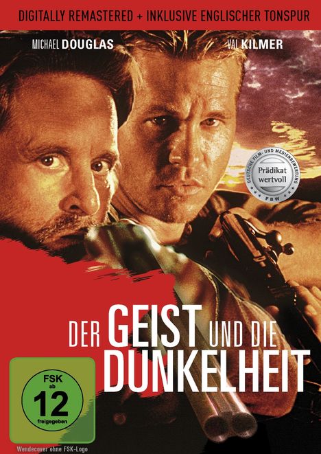 Der Geist und die Dunkelheit, DVD