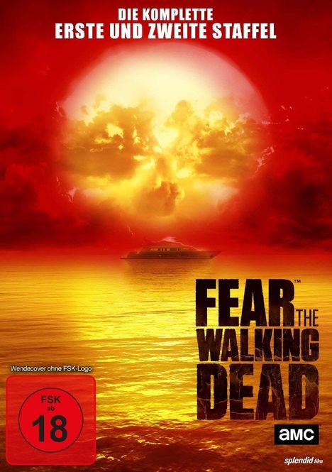 Fear the Walking Dead Staffel 1 &amp; 2, 6 DVDs