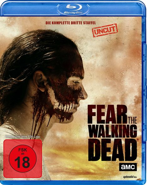 Fear the Walking Dead Staffel 3 (Blu-ray), 4 Blu-ray Discs