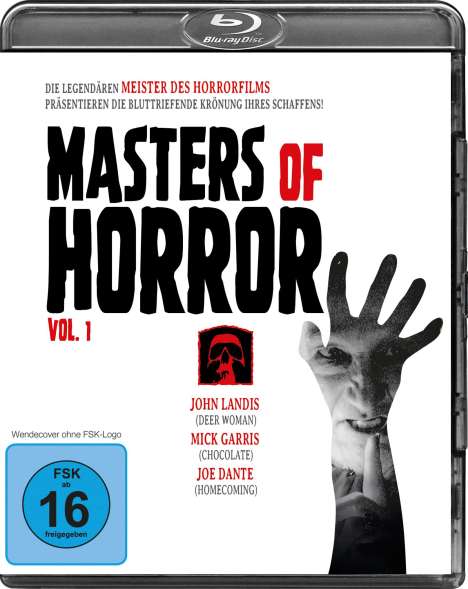 Masters of Horror Vol. 1 (Blu-ray), Blu-ray Disc