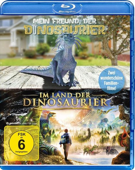 Mein Freund, der Dino / Im Land der Dinosaurier (Blu-ray), 2 Blu-ray Discs
