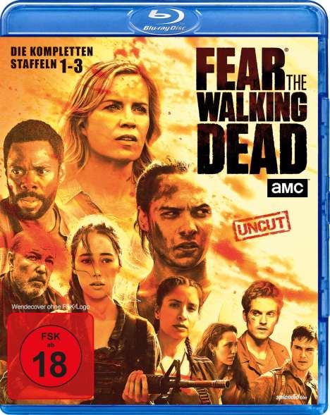 Fear the Walking Dead Staffel 1-3 (Blu-ray), 10 Blu-ray Discs