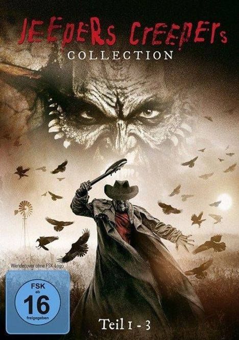Jeepers Creepers Collection 1-3, 3 DVDs
