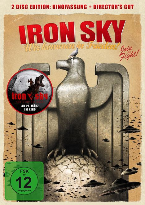 Iron Sky - Wir kommen in Frieden, 2 DVDs