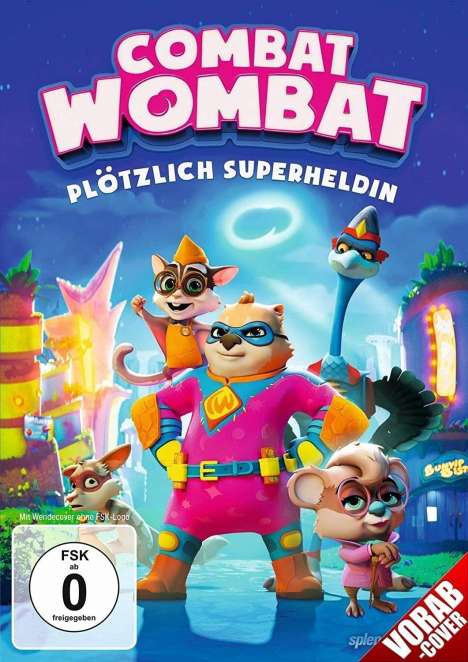 Combat Wombat - Plötzlich Superheldin, DVD