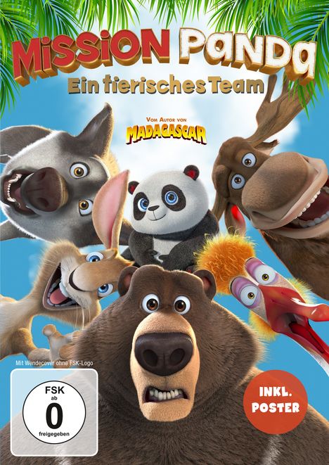 Mission Panda - Ein tierisches Team, DVD