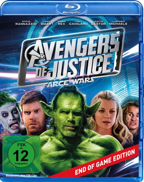 Avengers of Justice: Farce Wars (Blu-ray), Blu-ray Disc
