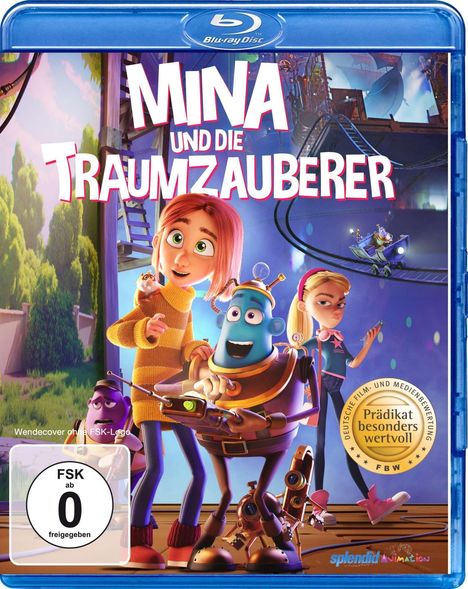 Mina und die Traumzauberer (Blu-ray), Blu-ray Disc