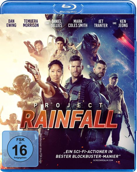 Project Rainfall (Blu-ray), Blu-ray Disc