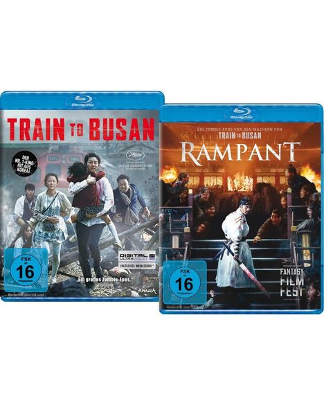 Train to Busan / Rampant (Blu-ray), 2 Blu-ray Discs