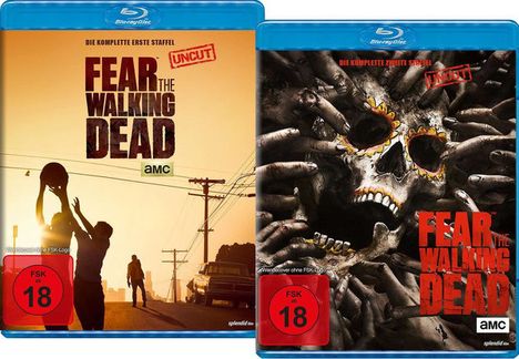 Fear the Walking Dead Staffel 1 &amp; 2 (Blu-ray), 6 Blu-ray Discs