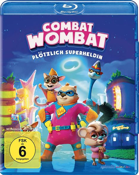 Combat Wombat - Plötzlich Superheldin (Blu-ray), Blu-ray Disc