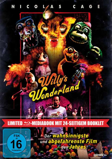 Willy's Wonderland (Blu-ray im Mediabook), Blu-ray Disc