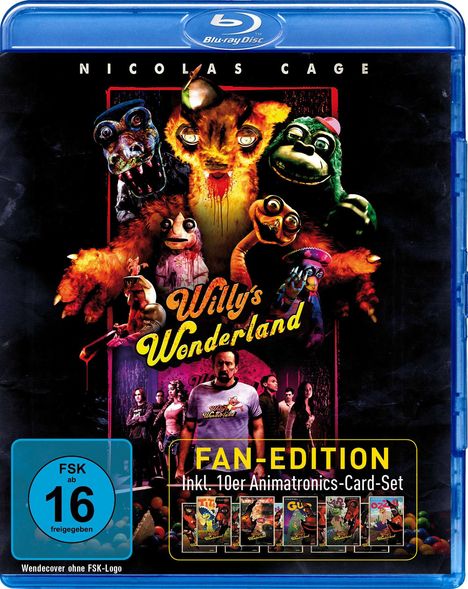 Willy's Wonderland (Fan-Edition) (Blu-ray), Blu-ray Disc