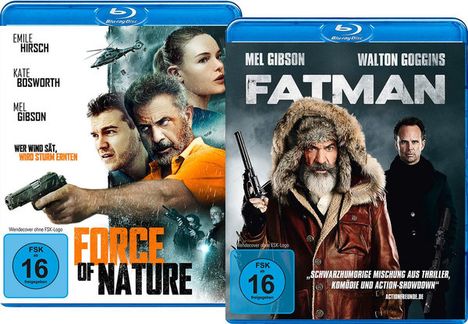 Fatman / Force of Nature (Blu-ray), 2 Blu-ray Discs