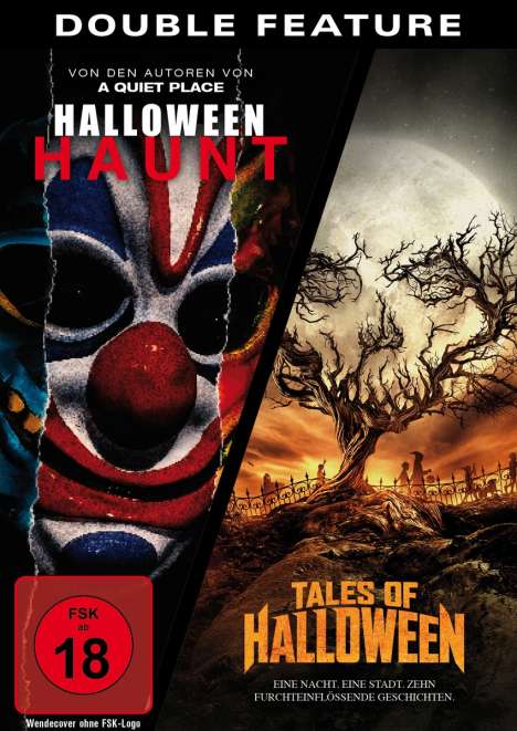 Halloween Double Feature: Halloween Haunt / Tales of Halloween, 2 DVDs