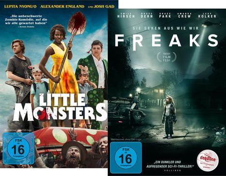 Little Monsters / Freaks, 2 DVDs