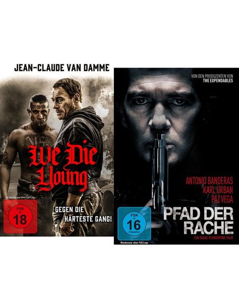 We Die Young / Pfad der Rache, 2 DVDs