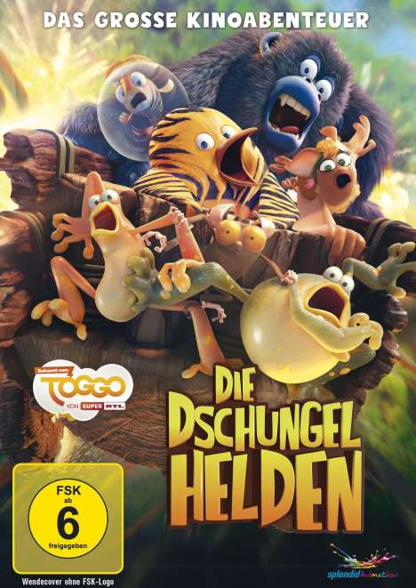 Die Dschungelhelden - Das grosse Kinoabenteuer, DVD