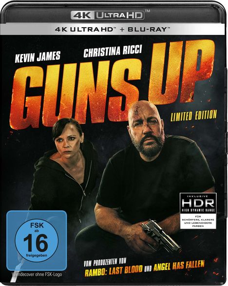Guns Up (Ultra HD Blu-ray & Blu-ray), 1 Ultra HD Blu-ray und 1 Blu-ray Disc