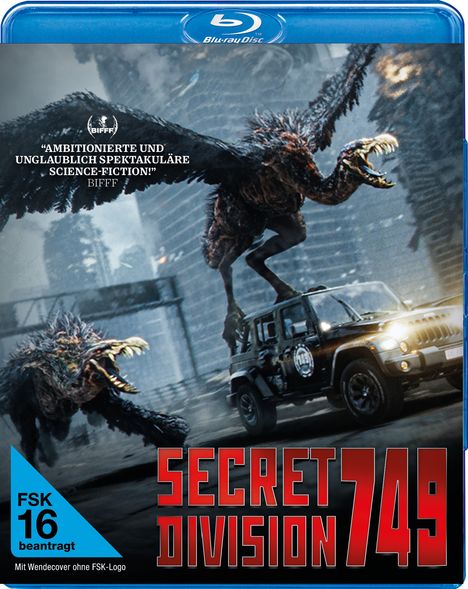 Secret Division 749 (Blu-ray), Blu-ray Disc