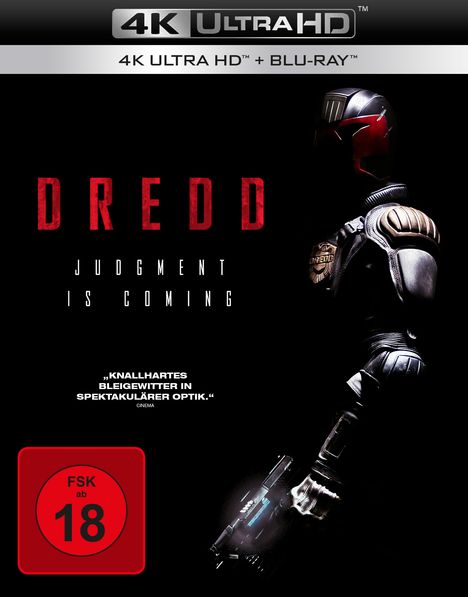 Dredd (Ultra HD Blu-ray &amp; Blu-ray), 1 Ultra HD Blu-ray und 1 Blu-ray Disc
