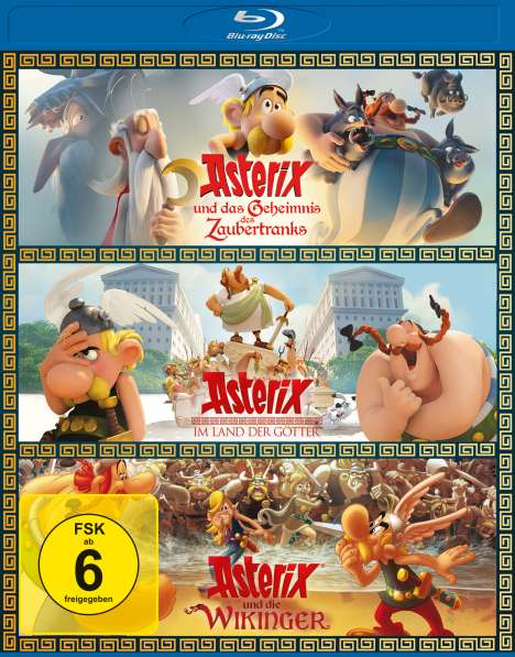 Asterix 3er-Box (Blu-ray), 3 Blu-ray Discs