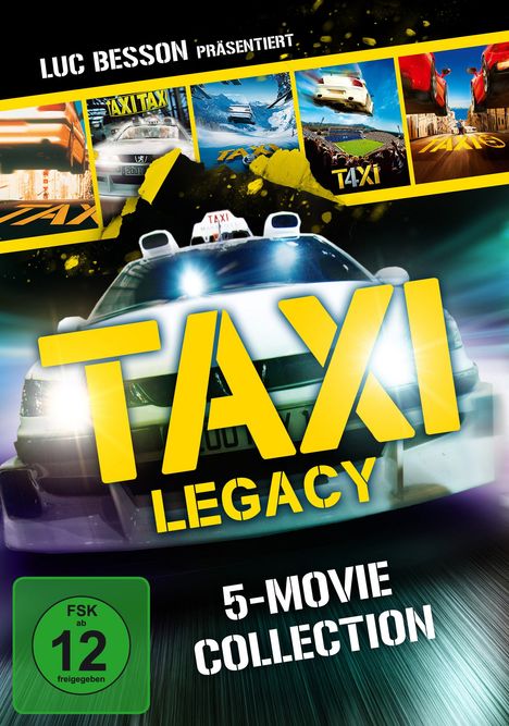 Taxi Legacy - 5-Movie Collection, 5 DVDs