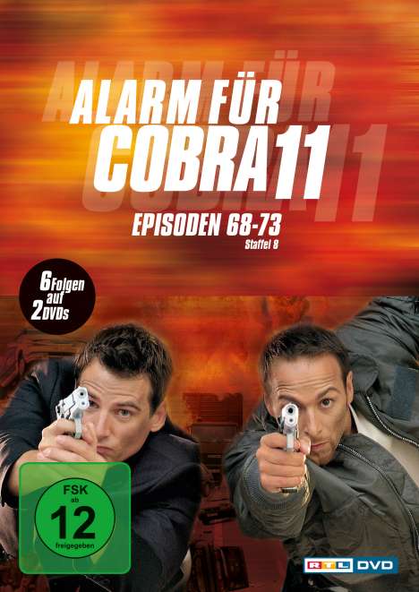 Alarm für Cobra 11 Staffel 8, 2 DVDs