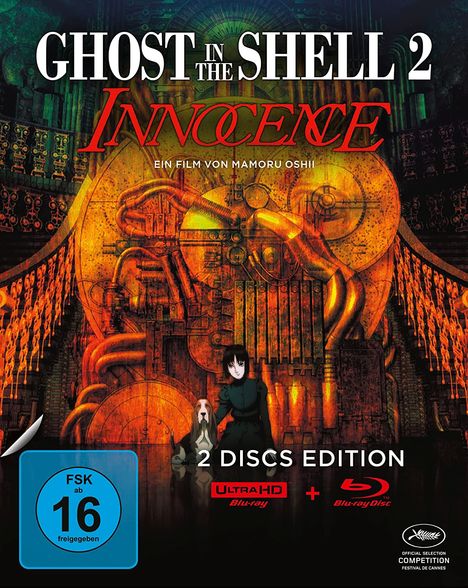 Ghost In The Shell 2: Innocence (Ultra HD Blu-ray &amp; Blu-ray), 1 Ultra HD Blu-ray und 1 Blu-ray Disc