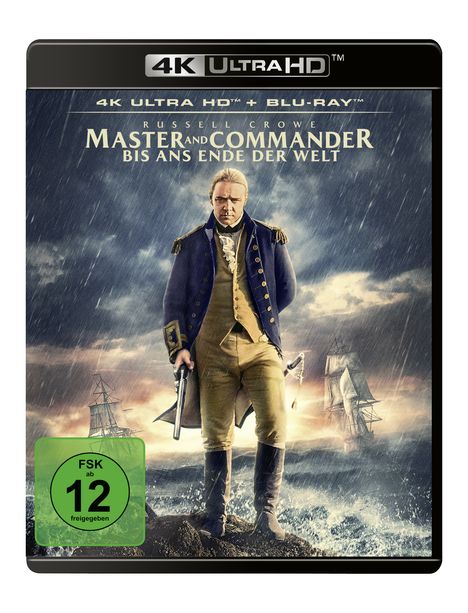 Master and Commander (Ultra HD Blu-ray & Blu-ray), 1 Ultra HD Blu-ray und 1 Blu-ray Disc