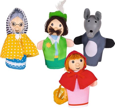 goki: Fingerpuppenset Rotkäppchen, Diverse