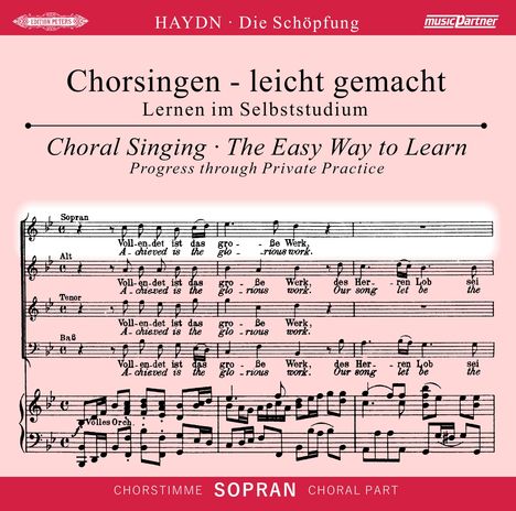 Chorsingen leicht gemacht - Joseph Haydn: Die Schöpfung (Sopran), CD