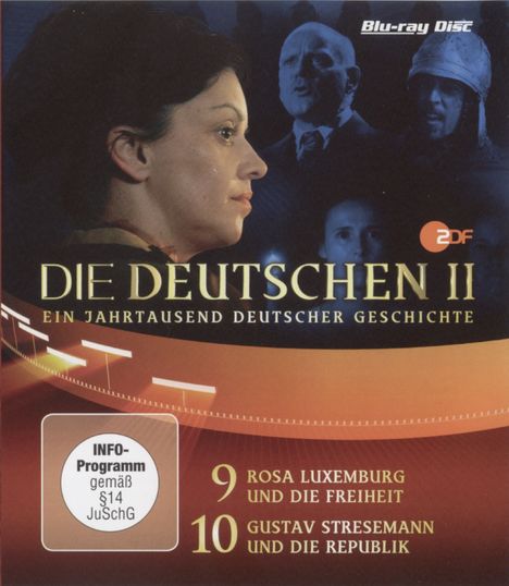 Die Deutschen II Teil 9+10: R. Luxemburg / stresemann (Blu-ray), Blu-ray Disc