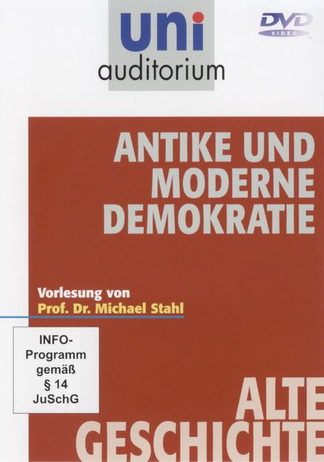 Alte Geschichte: Antike und moderne Demokratie, DVD