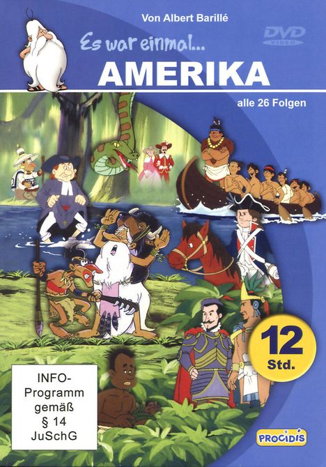 Es war einmal ... Amerika Vol.1-6, 6 DVDs
