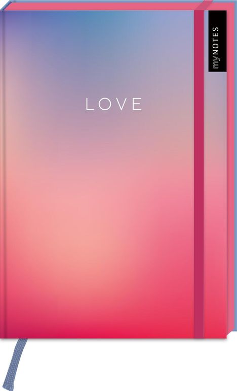 myNOTES Notizbuch A5: Love, Diverse